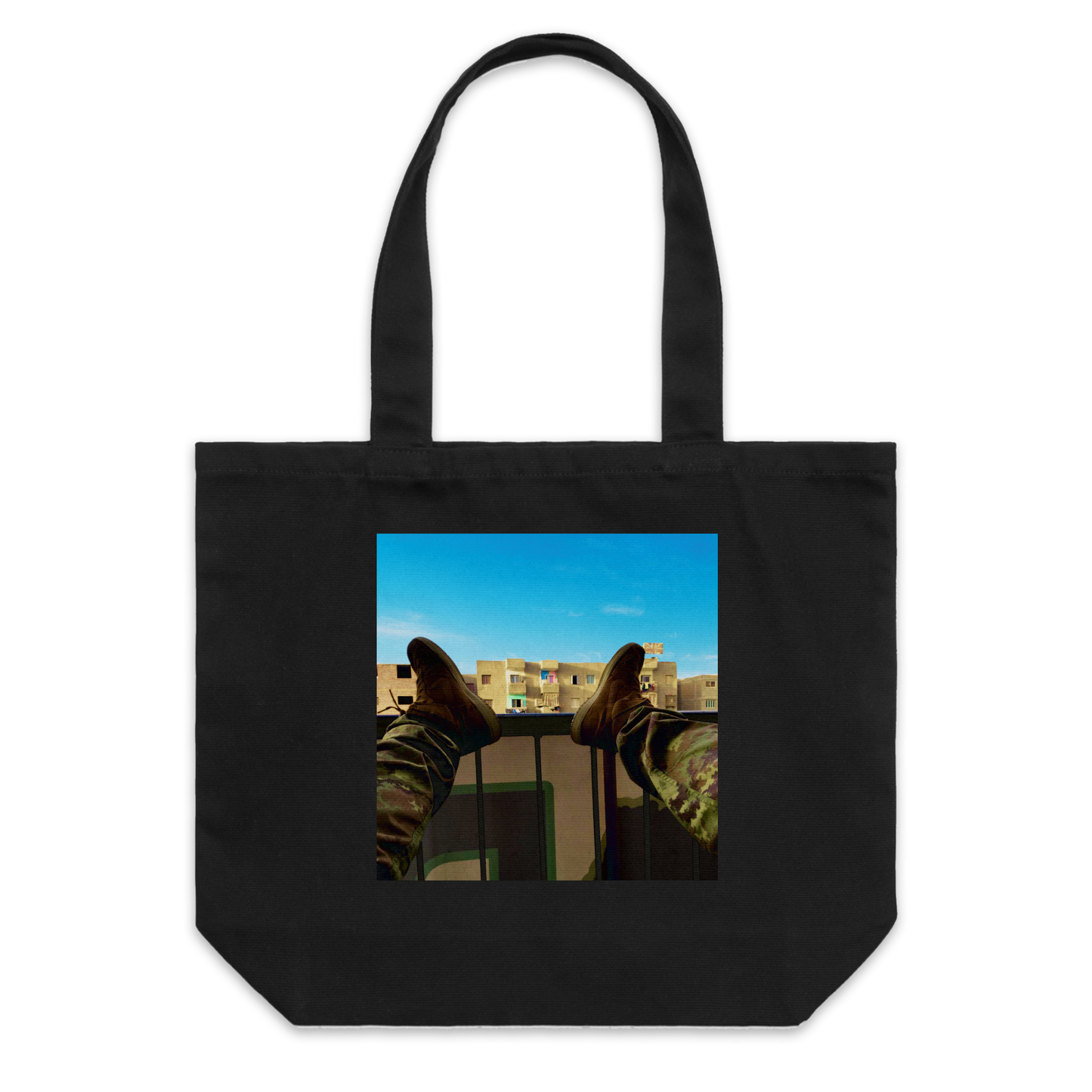 SOLES ON THE BALCONY RECORD BAG