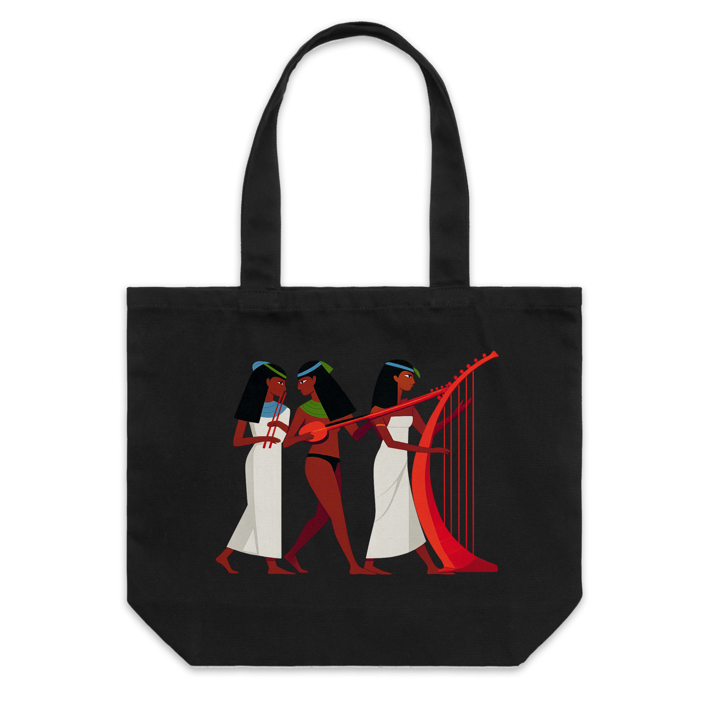 THREE OPERA MUSICIANS RECORD BAG