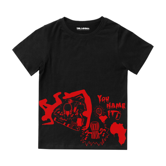Red Wall Mural1 Tee