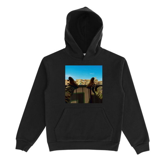 Soles On The Balcony Hoodie